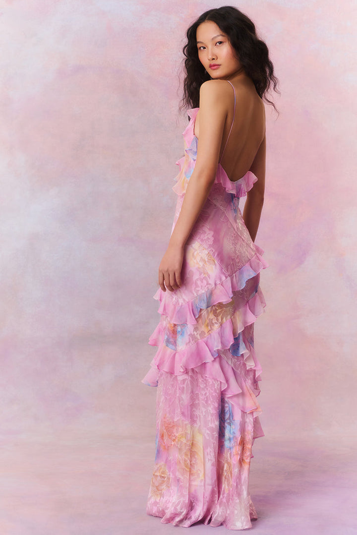 Margaux - Ruffle Maxi Dress