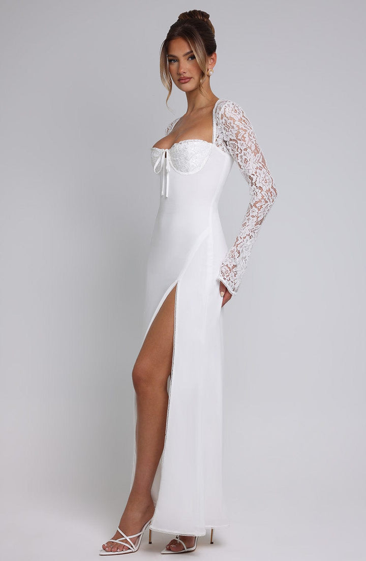Alice - Chiffon Lace Maxi Dress