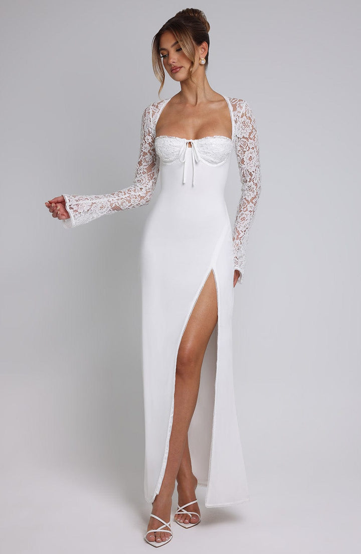 Alice - Chiffon Lace Maxi Dress