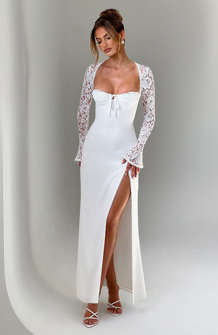 Alice - Chiffon Lace Maxi Dress