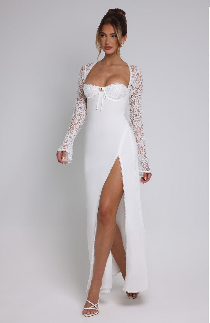 Alice - Chiffon Lace Maxi Dress