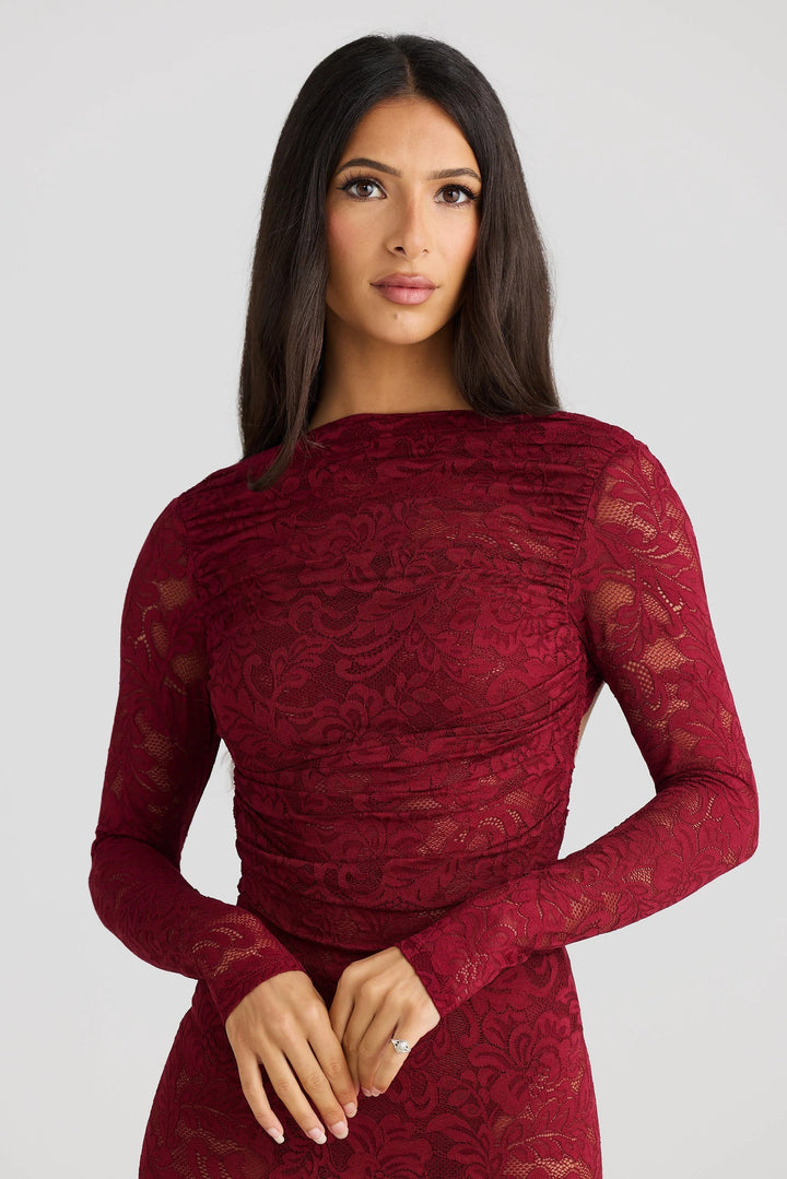 Elira - Lace Maxi Dress
